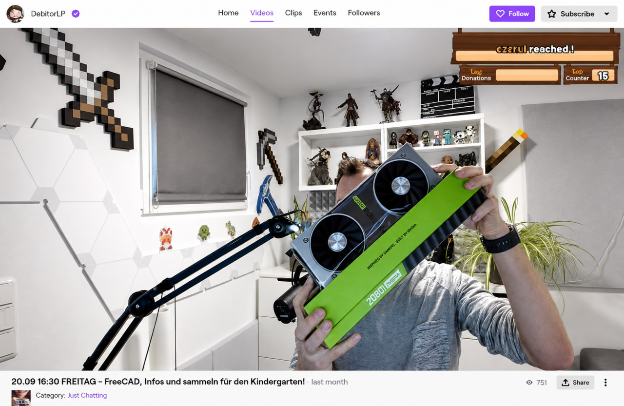 Twitch stream